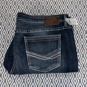 NWT Men's BKE Jake Straight Jeans size 46X32